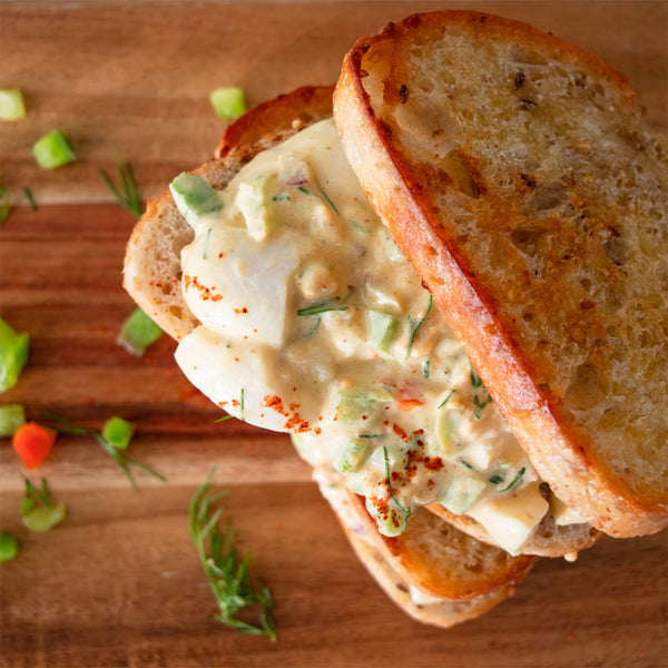 Toasted Eggless Salad Sandwich