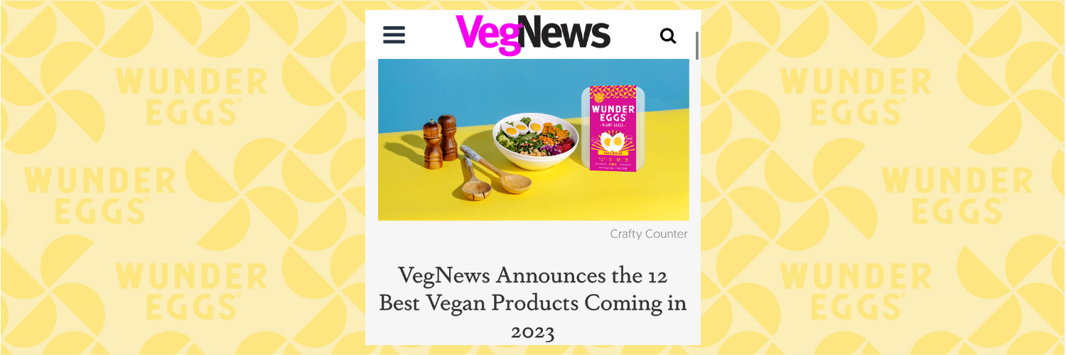 Crafty Counter Wins VegNews "Top 12 Vegan Products" Award at Expo West 2023