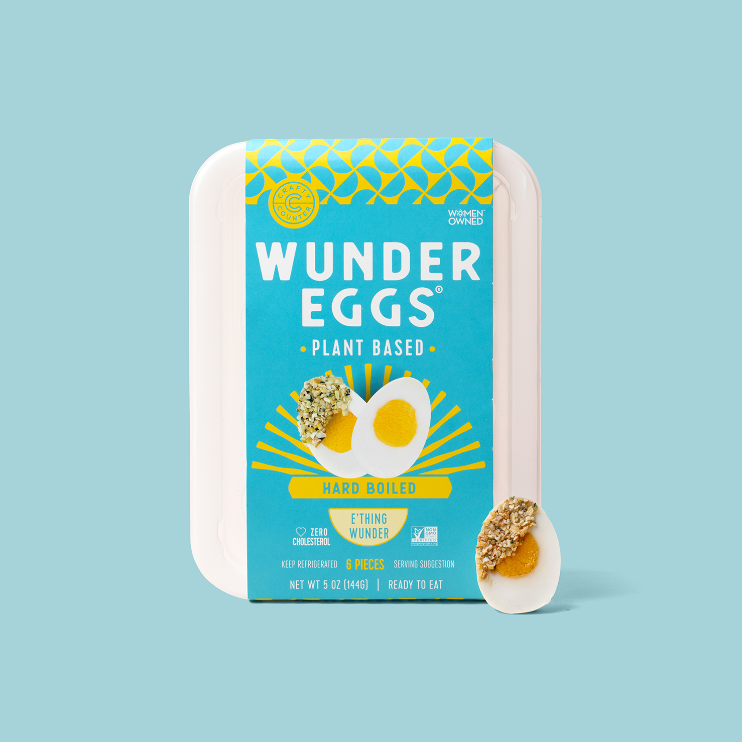 WunderEggs  Plant-Based and Vegan Hard-Boiled Eggs